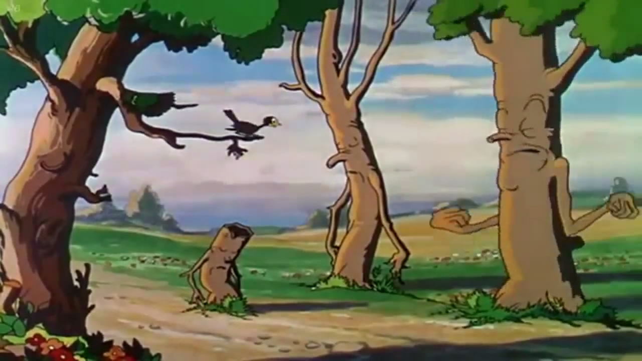 《花与树》第五届(1933)奥斯卡最佳动画短片