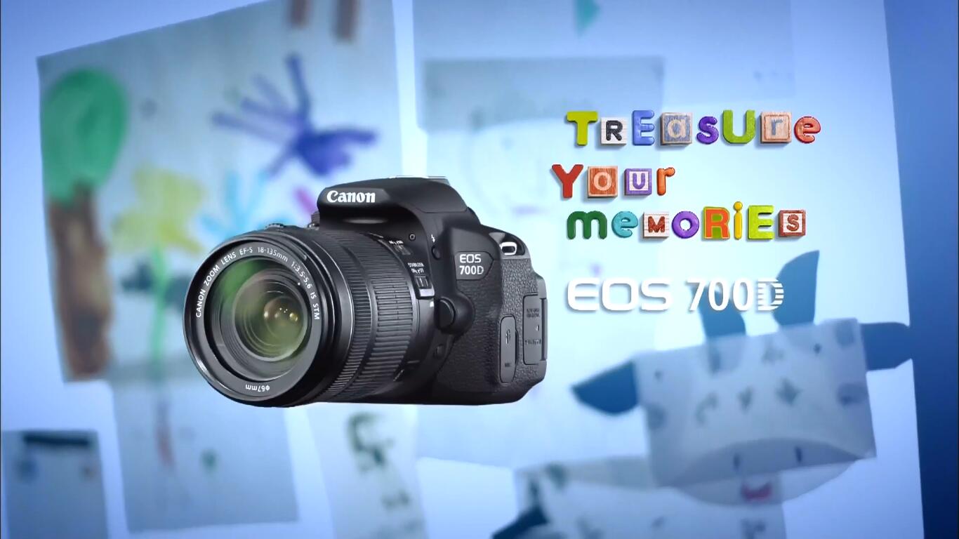 佳能Canon EOS 700D 数码相机 广告[HD] 