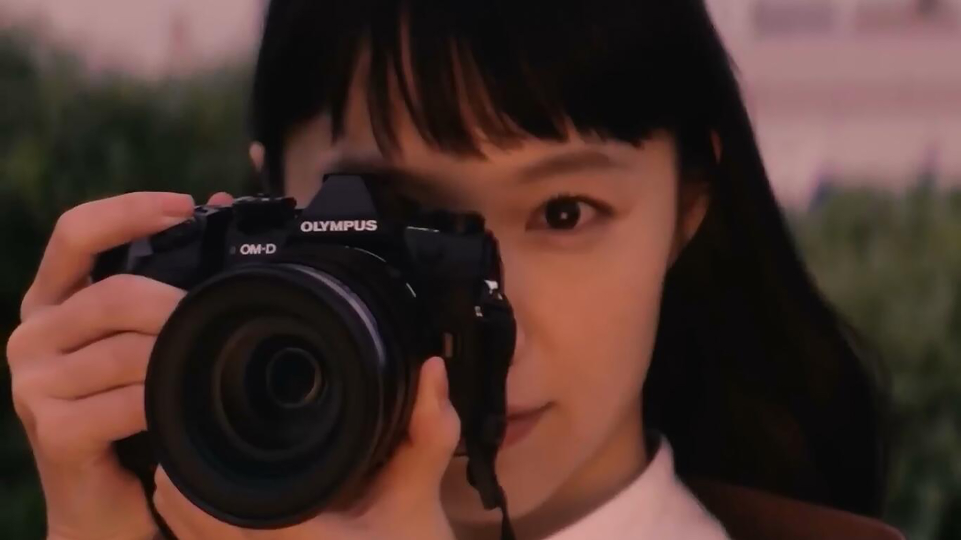 【日本】宮崎葵代言OLYMPUS相机广告