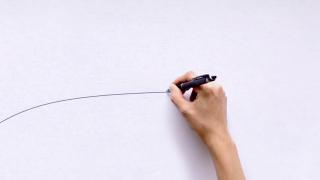 《画一条线治好你的强迫症》日本创意圆珠笔广告