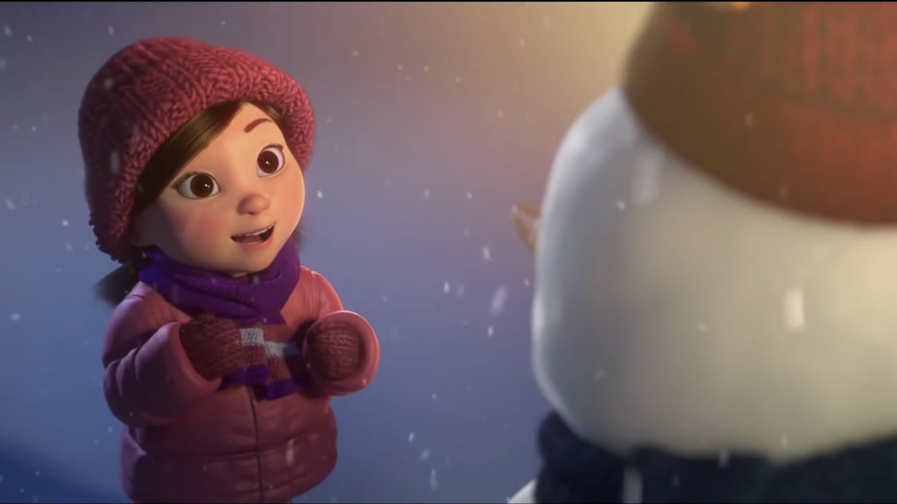 《莉莉和雪人》温馨暖人动画，请为您爱的人空出时间！