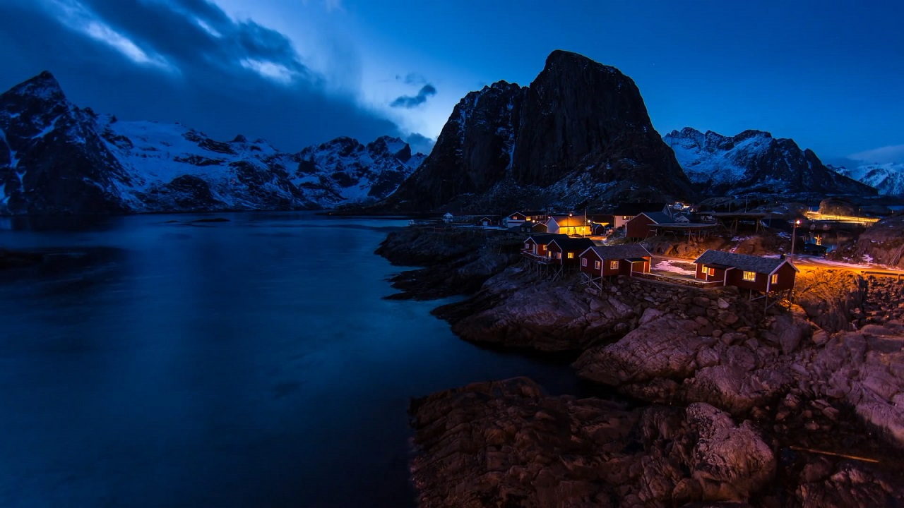 《一个明信片》挪威的洛芬顿群岛逗留