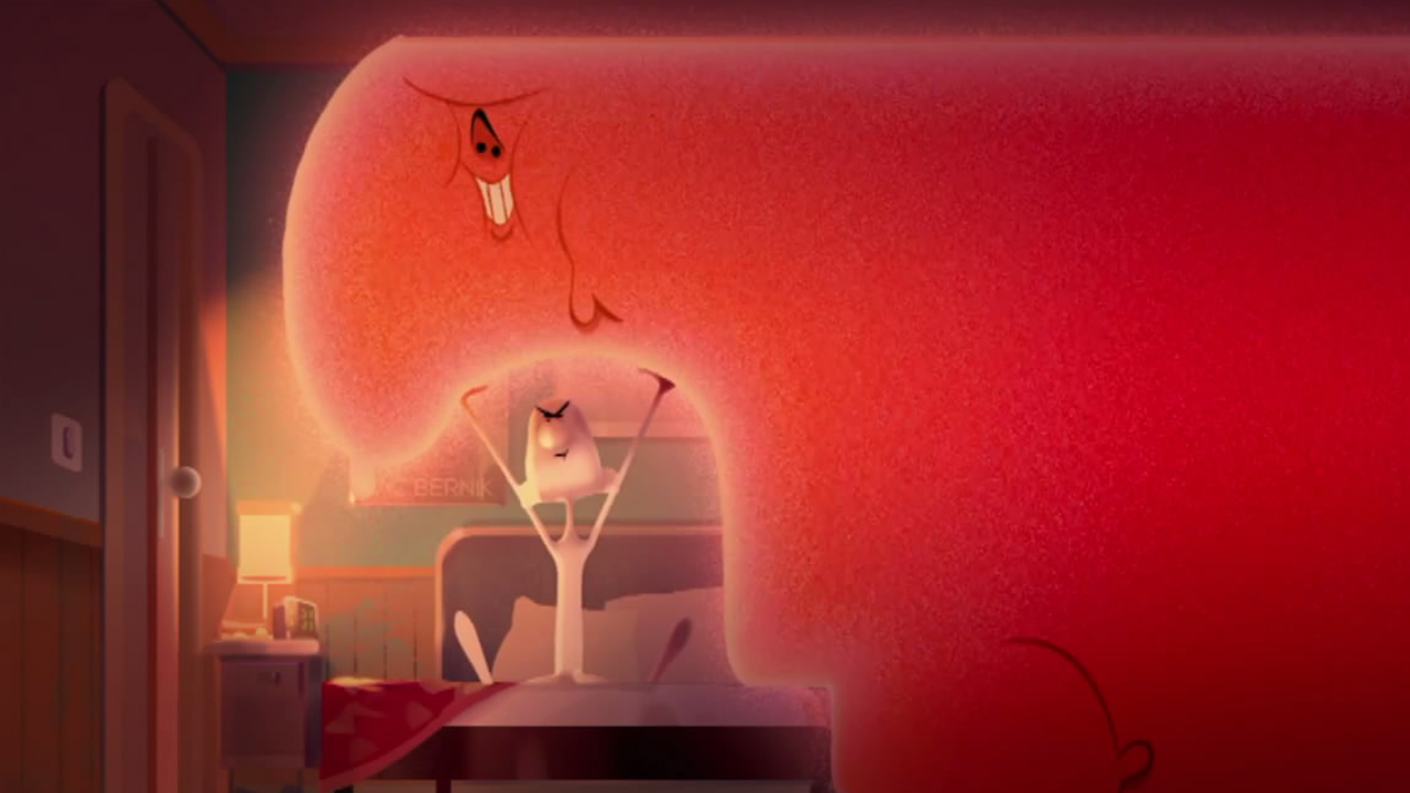 《粉粉的爱》法国爱情隐喻学生动画