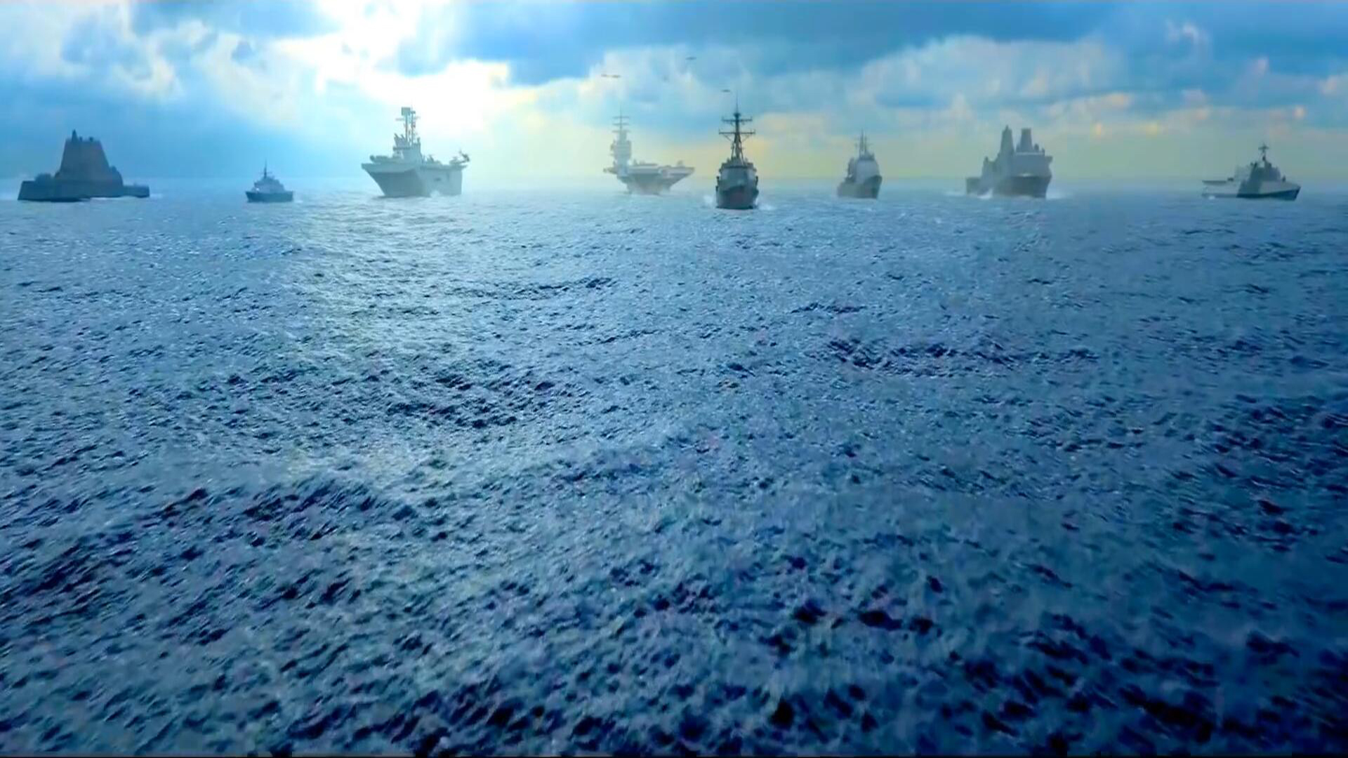 美国海军最強宣传片 犹如电影預告片 
